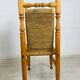 Wood and rope chair