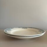 Set of 4 deep plates and 2 flat plates Lily Longchamp