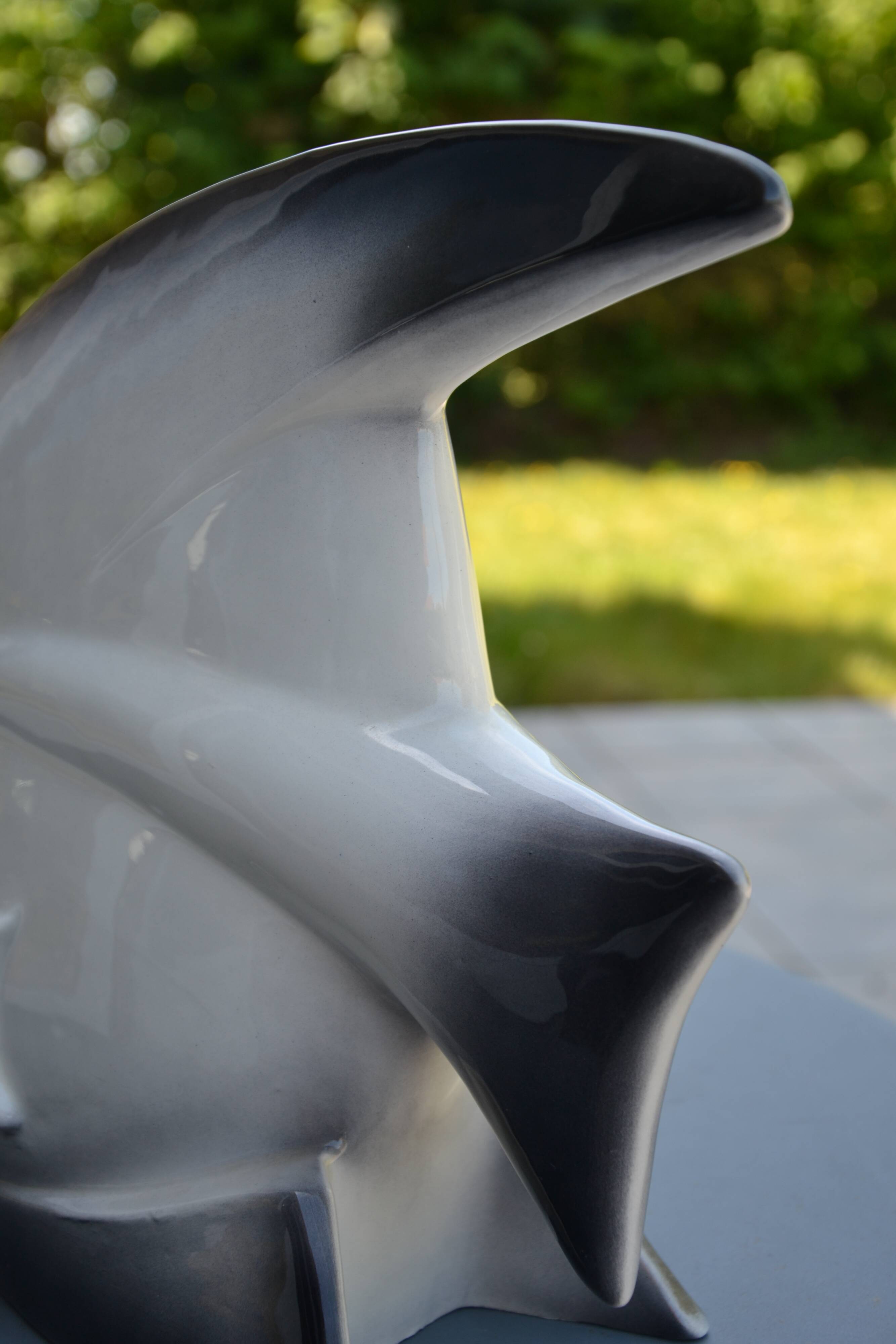 Large vase/sculpture fish from the 1960s.
