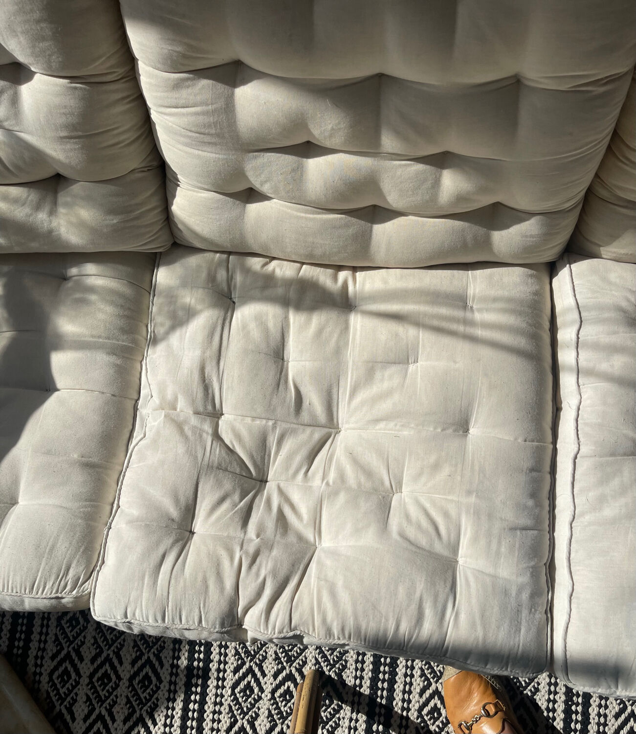 Bamboo sofa 1970