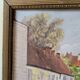 Vintage oil painting table signed M.Painta 1934 ruell.