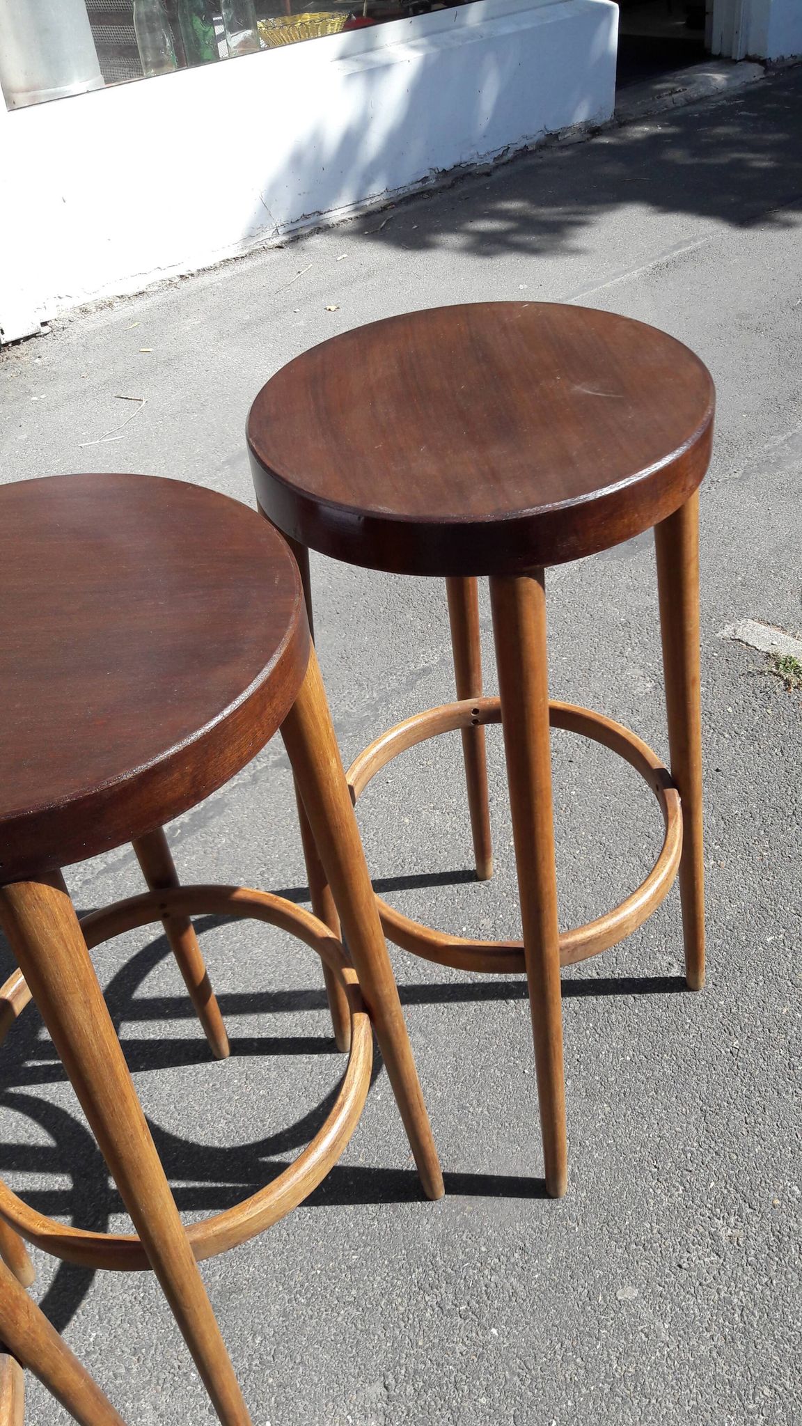4 tabourets de bar baumann