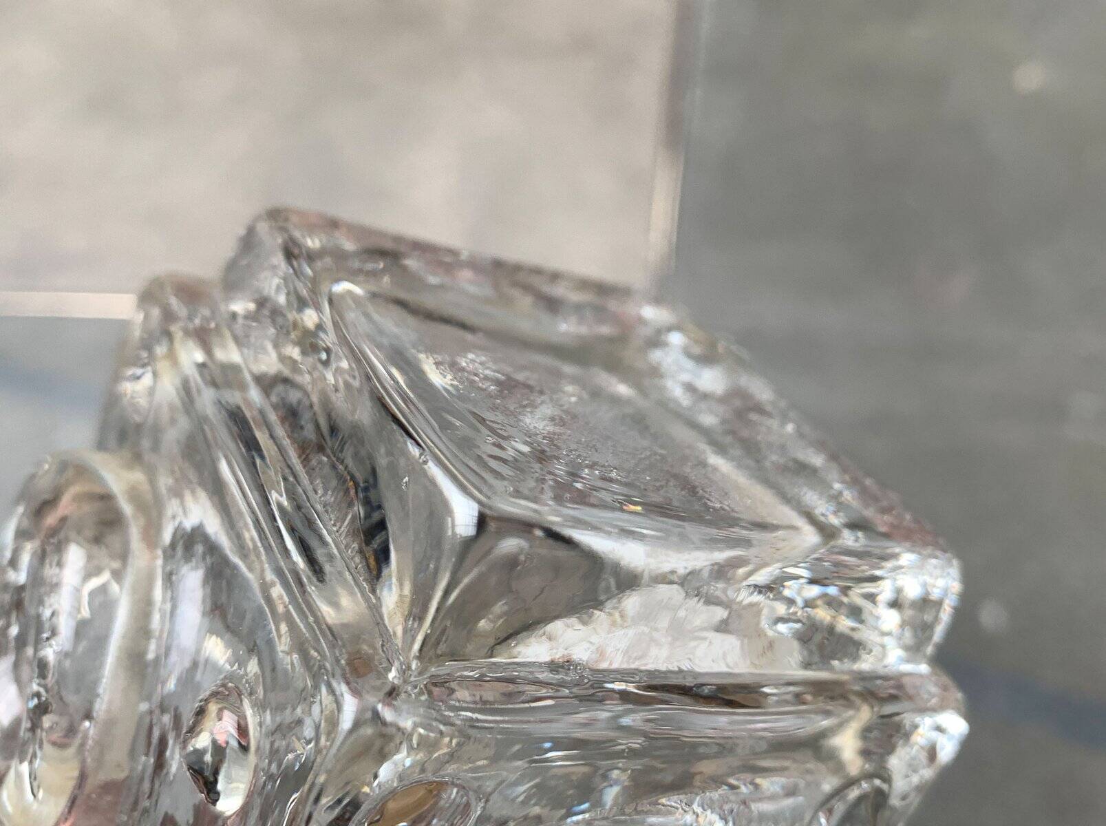 Brutalist Bubble Glass Vase by Josef Schott for Smalandshyttan, Mid-Century Swedish, 1960s