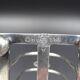Silver metal toast carrier - circa 1940