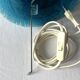Table lamp, blue brush, rare vintage IKEA, model LYSBOJ, avant-garde design