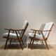 Pair of Thonet armchairs, Czechoslovakia, 1960s