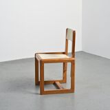 André Sornay: pair of chairs, France circa 1960