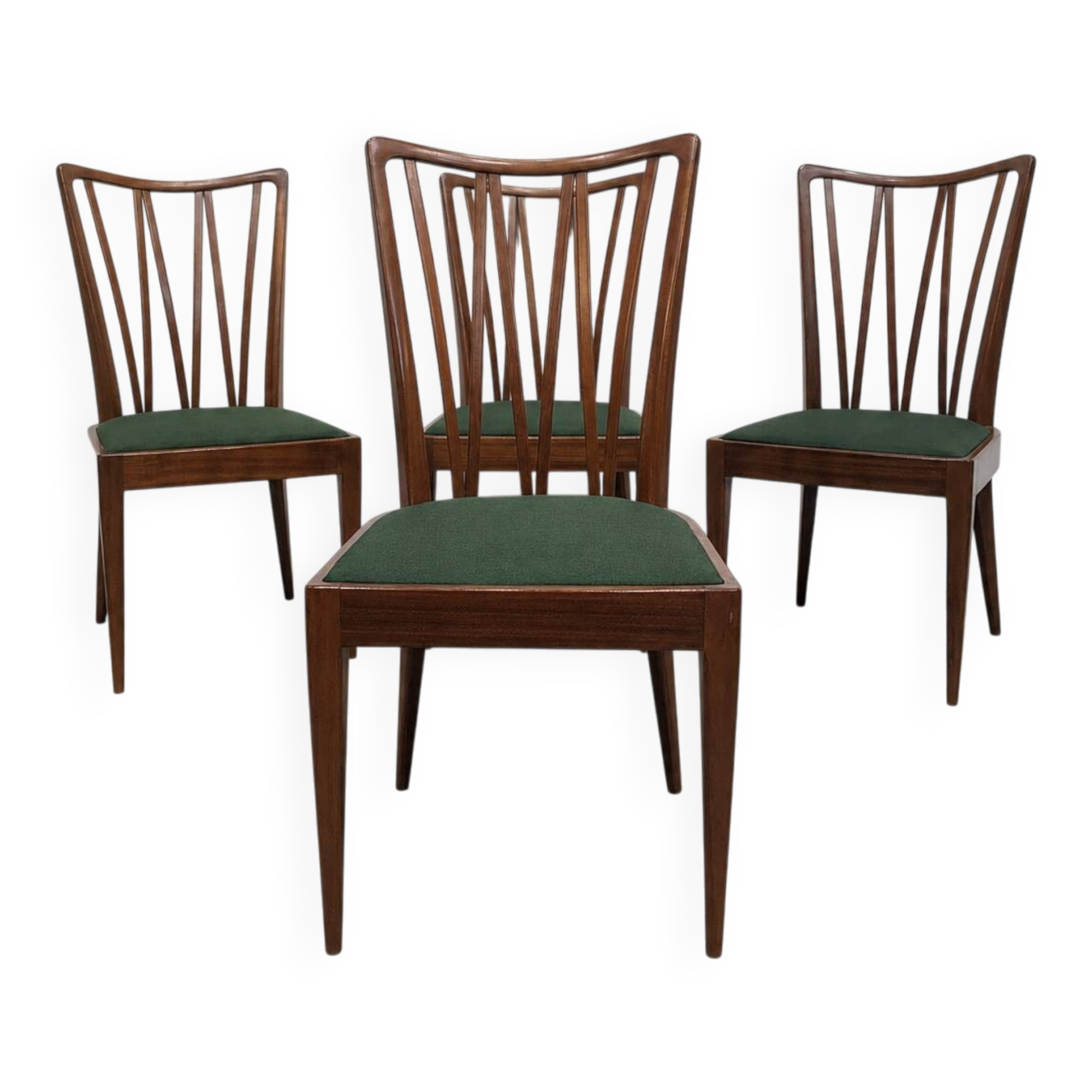 Set of four vintage chairs by A. Patijn for Zijlstra.
