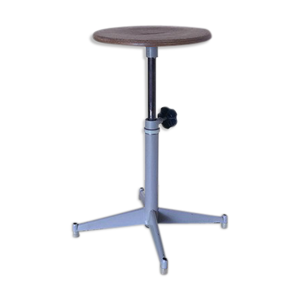 Tabouret réglable sipe gris clair