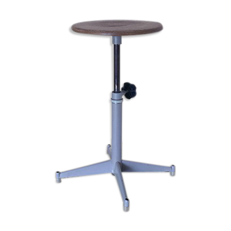 Tabouret réglable sipe gris clair