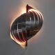 Henri Mathieu Kinetic Spiral Style Wall Light