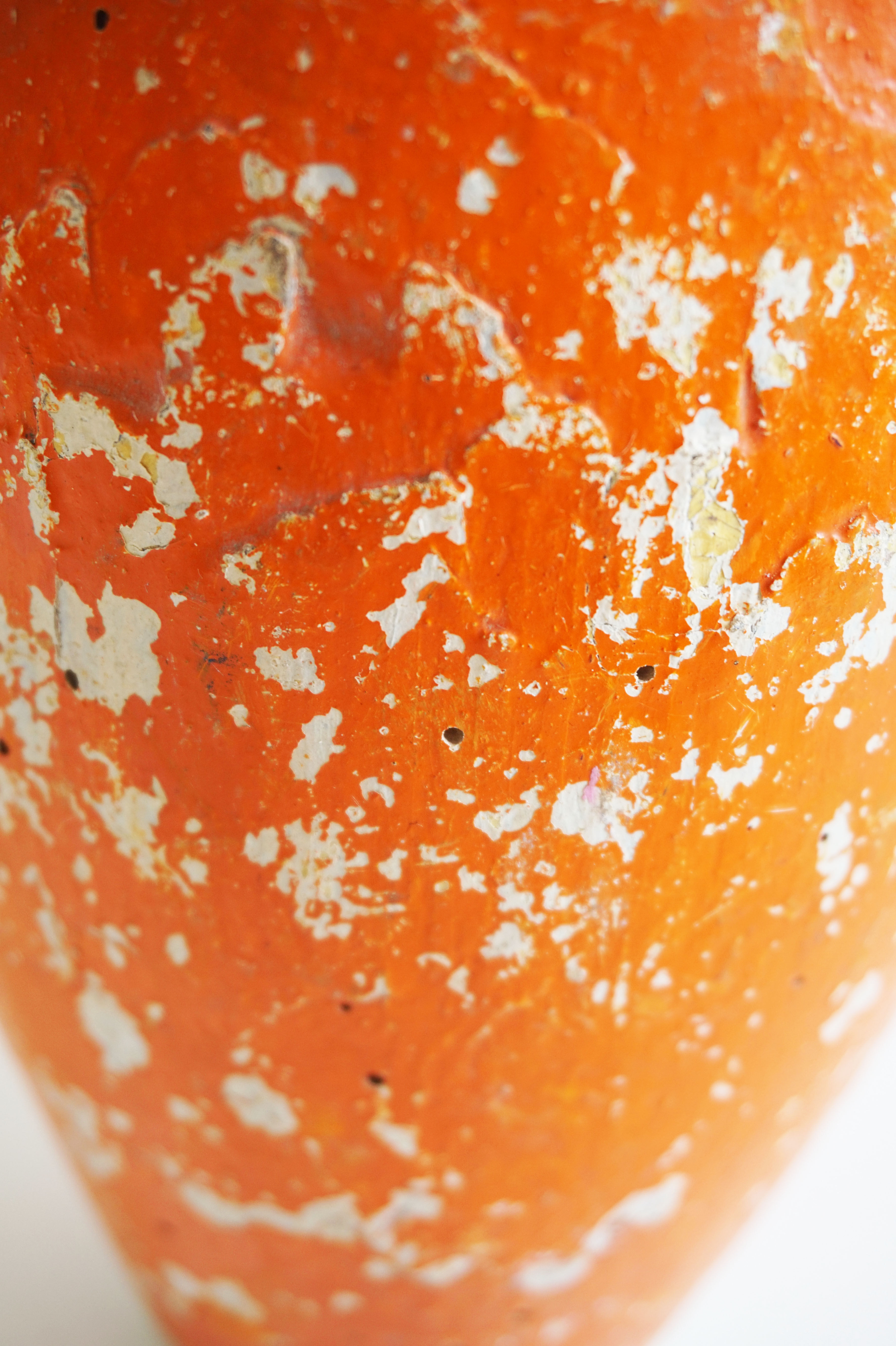 Pin bowling orange wood