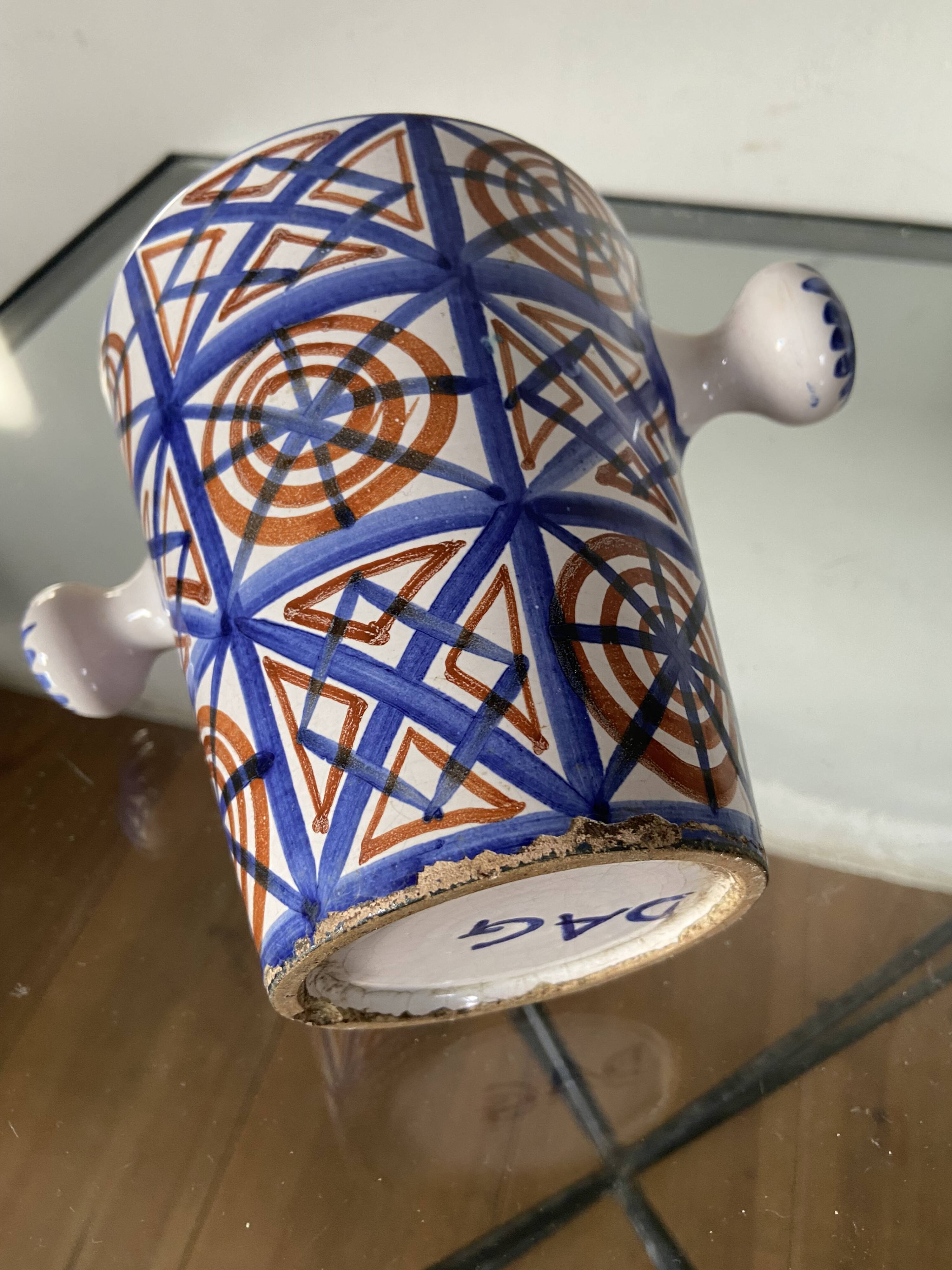 Vintage DAG Vallauris Picault style ice bucket