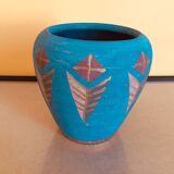 90's Indian pattern vase