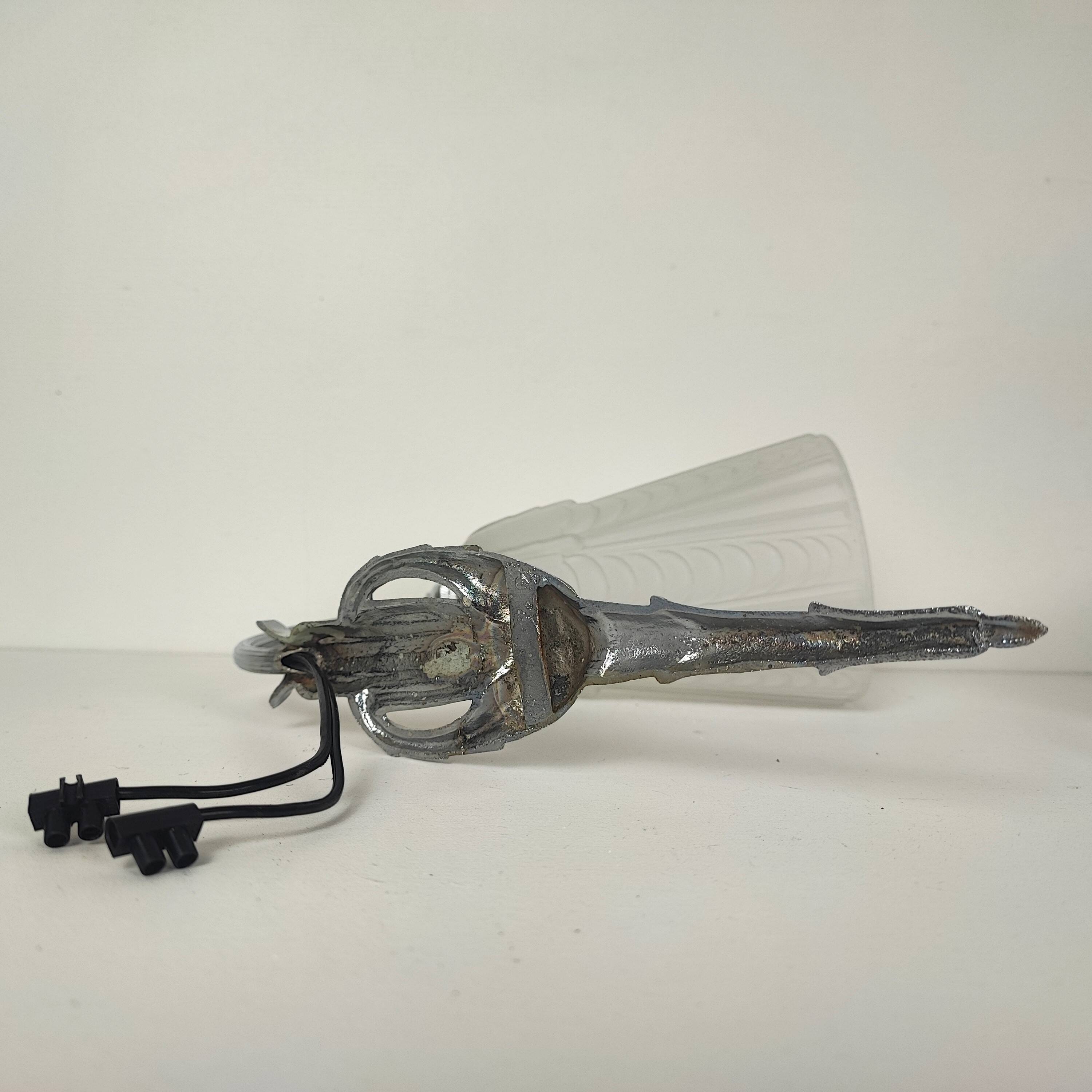 Pair of Art Deco wall lights