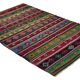 Kilim Oushak vintage multicoloured striped 250 x 163 cm