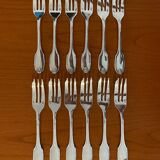 Christofle 12 cake forks 15.5 cm very good condition