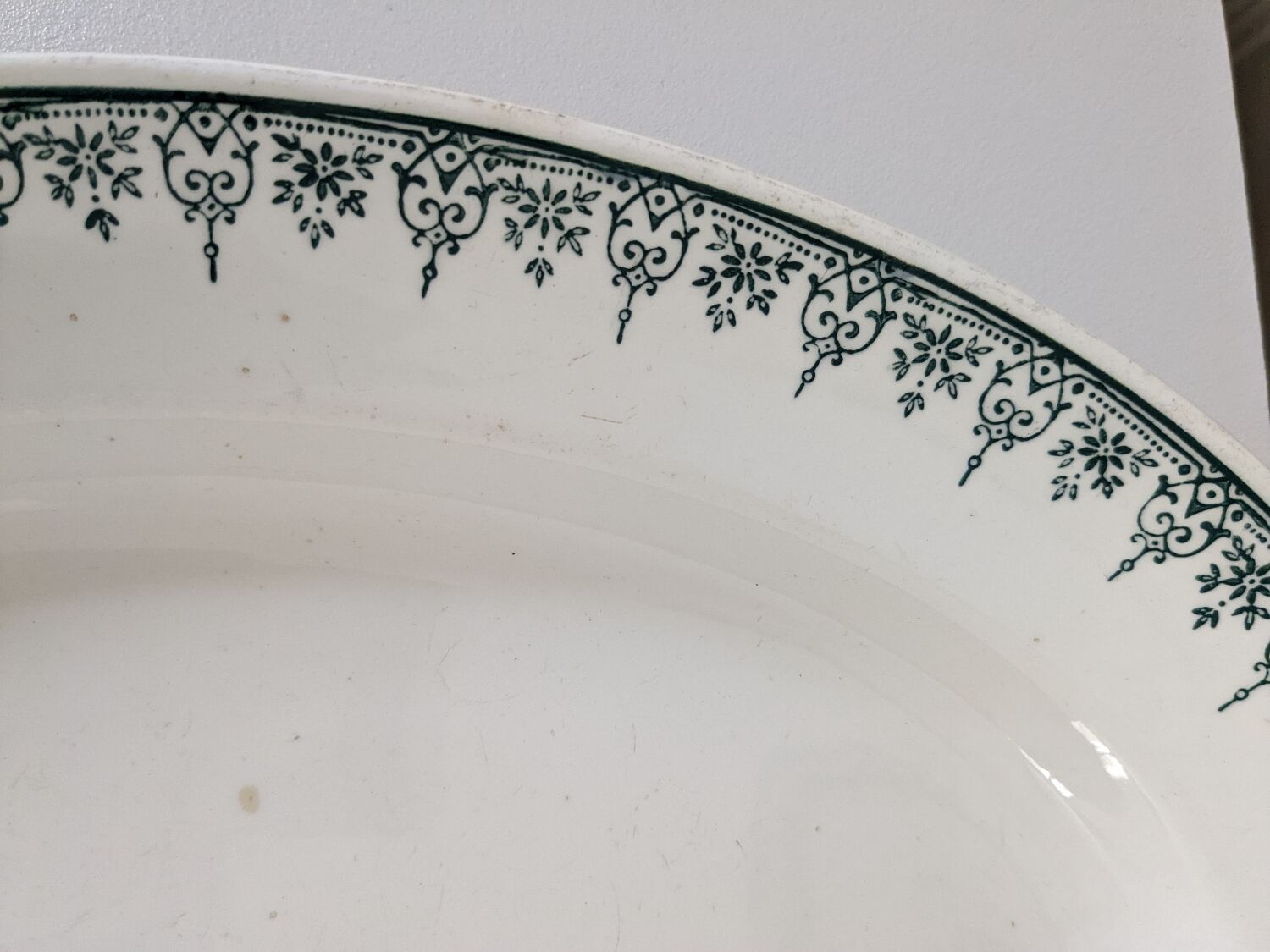 Oval dish saint amand