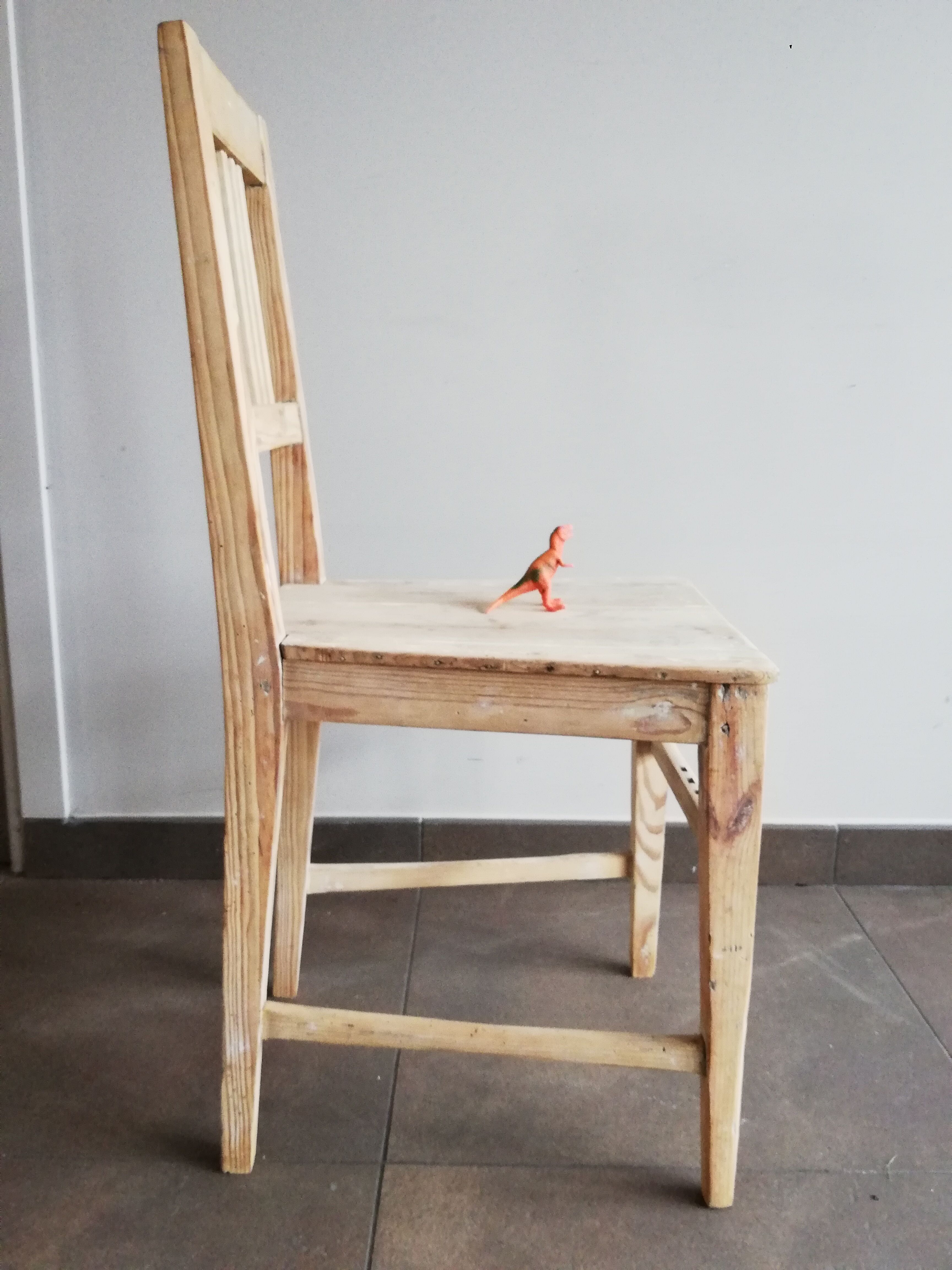 Vintage wooden chair, 50s