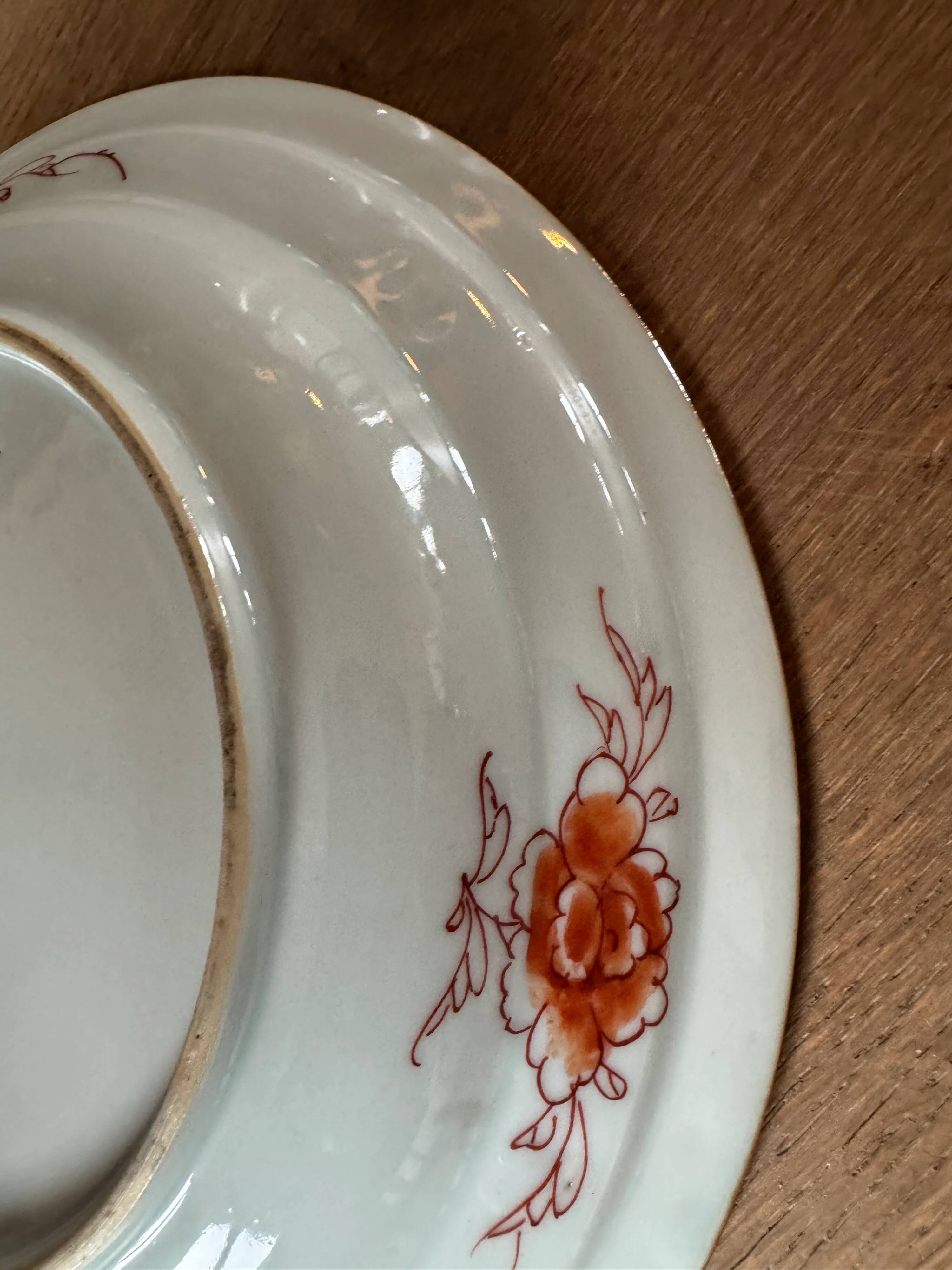 Chinese porcelain plate – Circa 1785