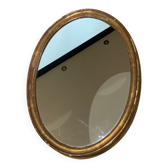 Miroir ovale ancien