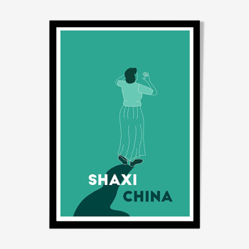 Illustration Menade Shaxi China