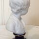 Buste de jeune garçon en biscuit de porcelaine de Limoges signé Ternet