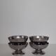 Vintage stainless steel ice cream cup