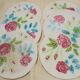 Assiettes barbotine