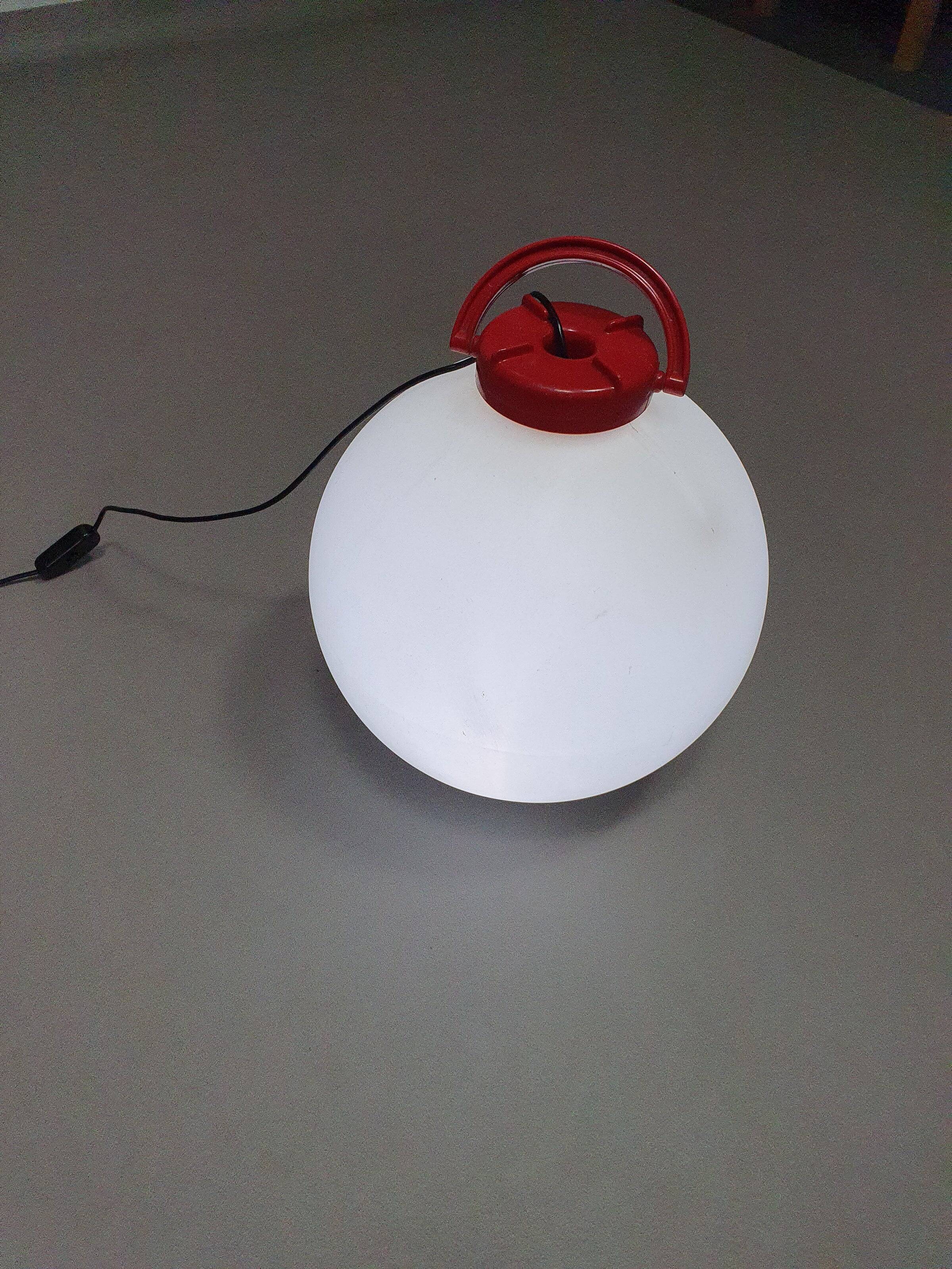 Vintage Italian Space Age Tama Floor Lamp by Isao Hosoe for Valenti Luce, 1970s