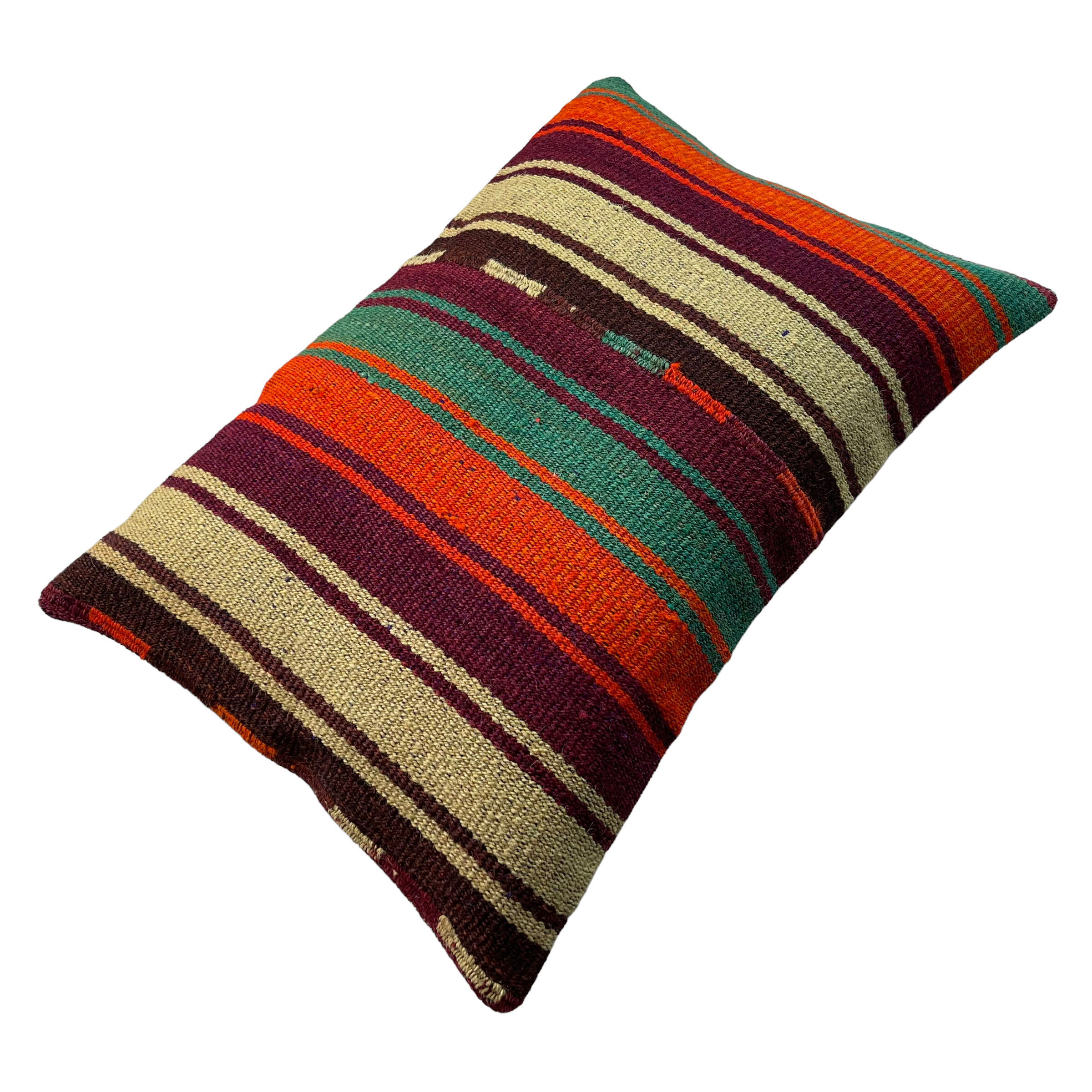 Vintage turkish handmade cushion cover , 40 x 60 cm