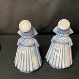 2211826 Vintage service with Breton liqueur cups and carafes ceramic XXth