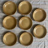 8 vintage hollow plates in Bern stoneware