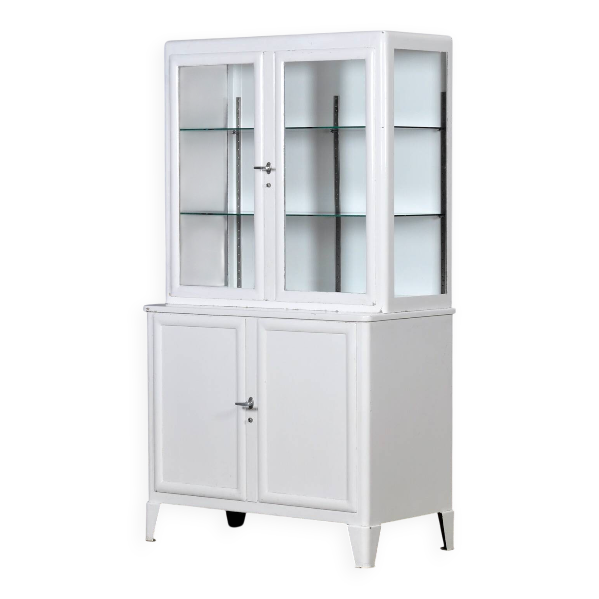 Iron medical cabinet, 1930s