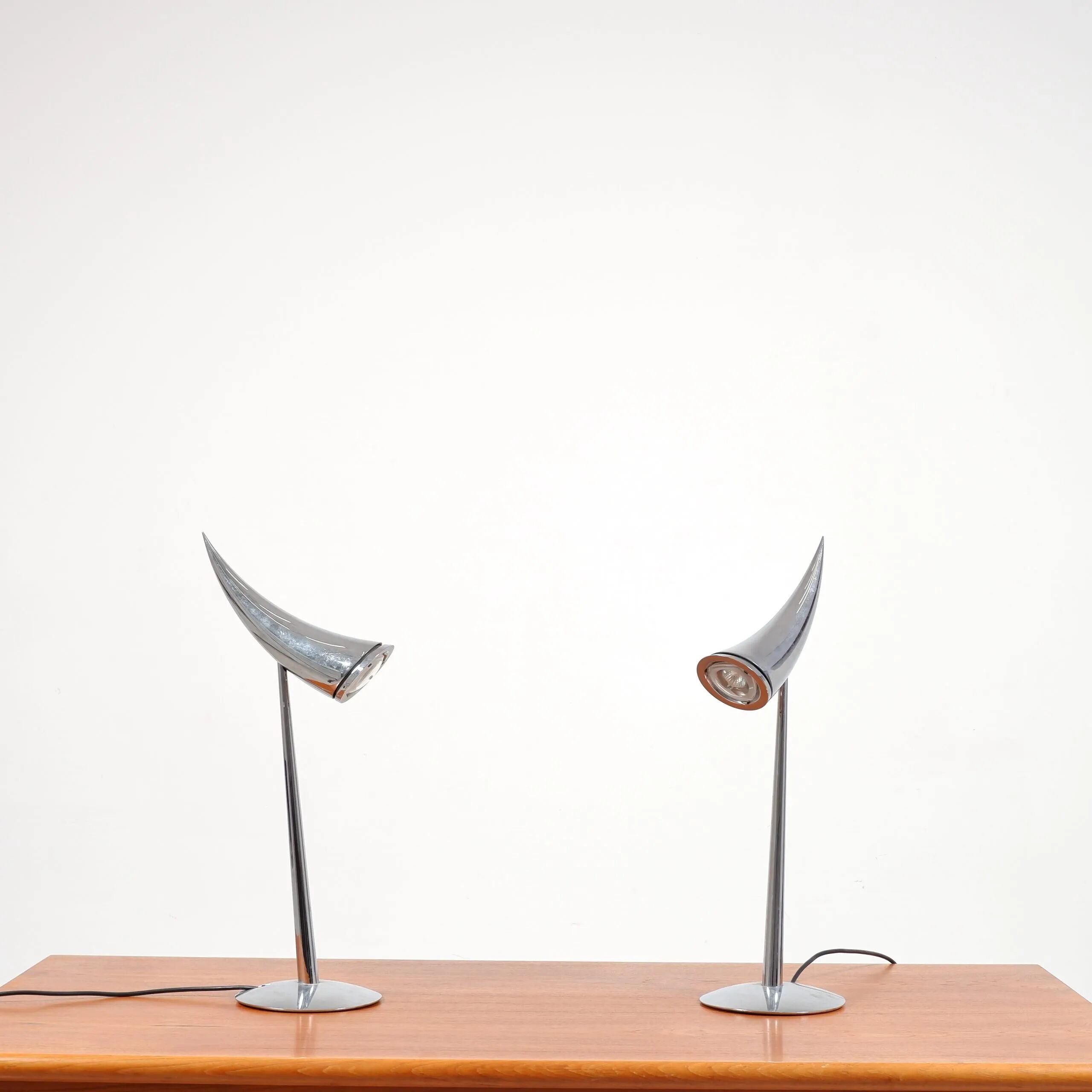 “Ara” desk lamps by Philippe Starck for Flos