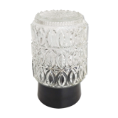 Ceiling lamp glass and bakelite black