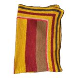 Plaid patchwork en laine