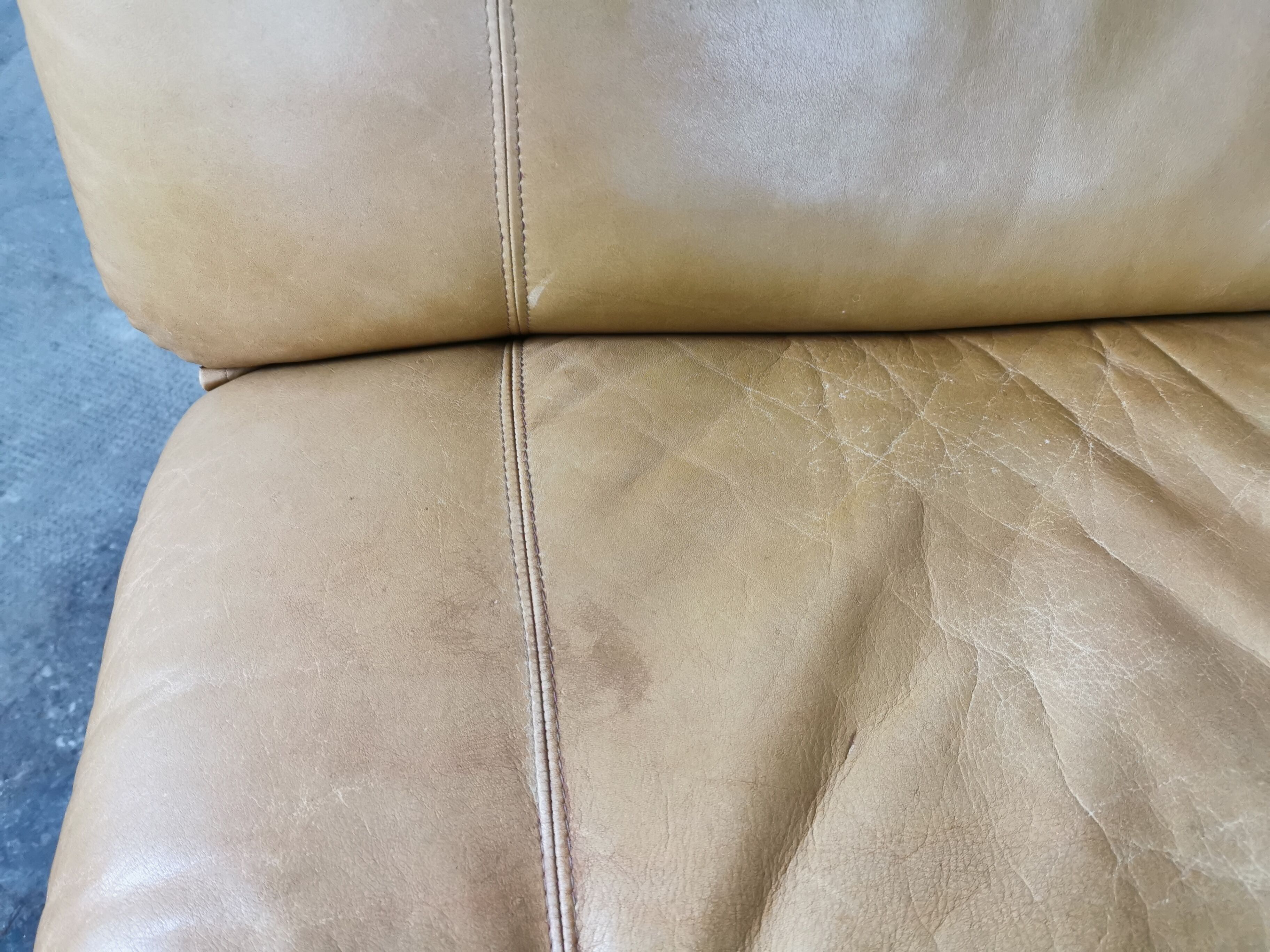 Tawny leather heater