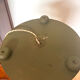 Restored vintage floor lamp – handmade Thevenon lampshade