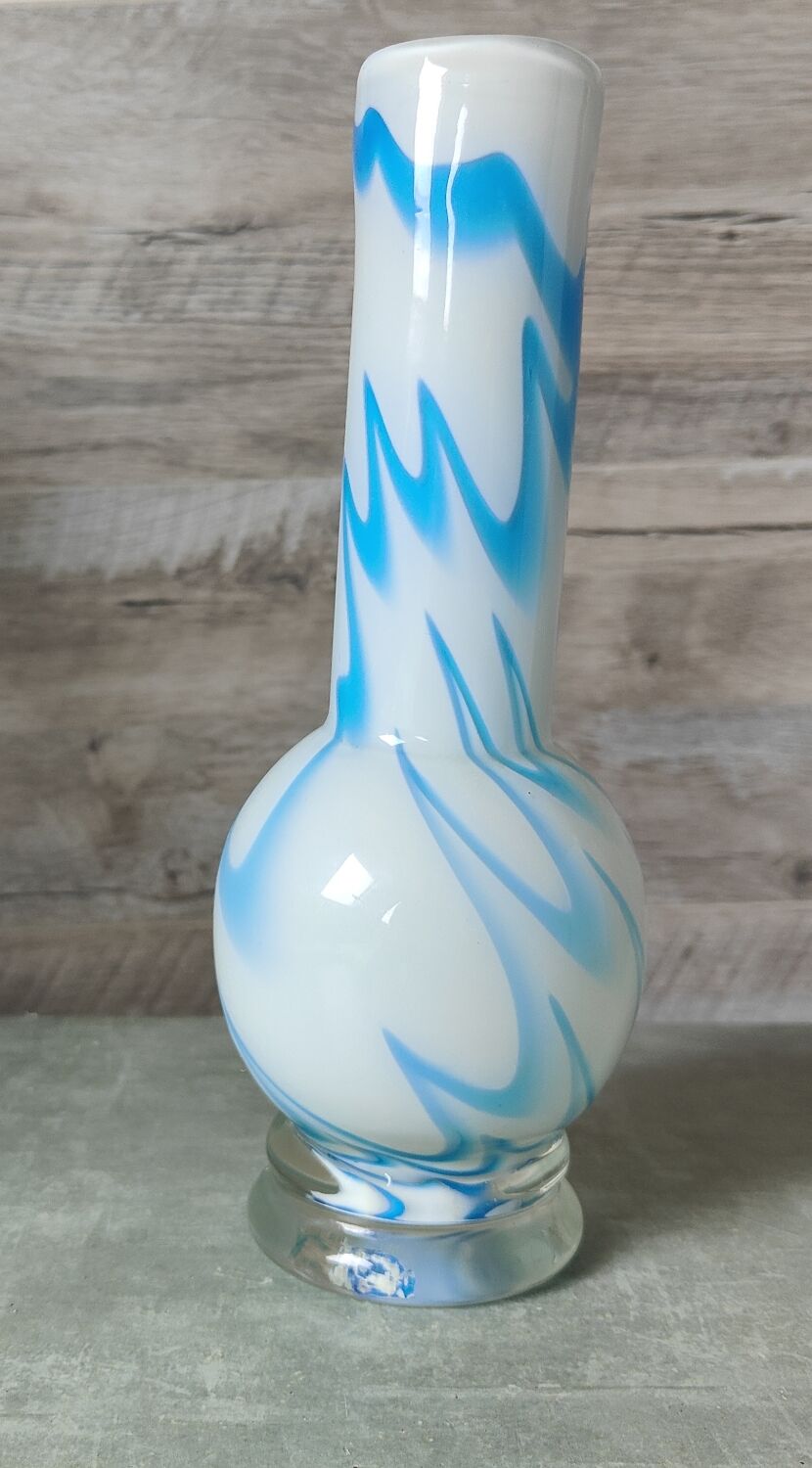 Murano blown glass vase