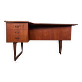 Vintage retro Danish mid-century boomerang desk 1960s