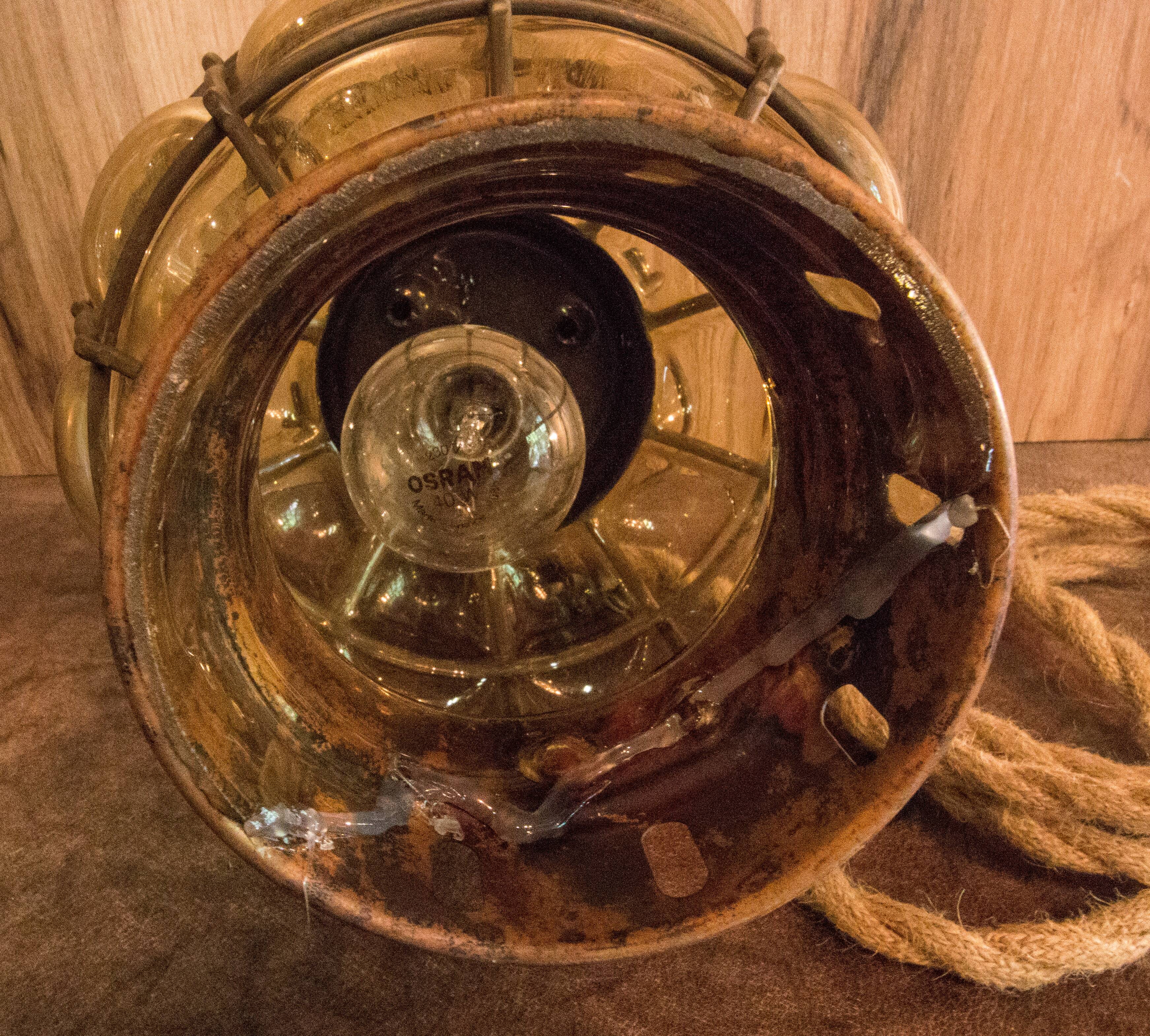 Venetian boat lamp