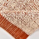 6x10 Terracotta Vintage Kilim Rug, 195x300Cm