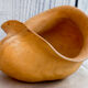 Old Swedish bowl made of authentic Sami wood