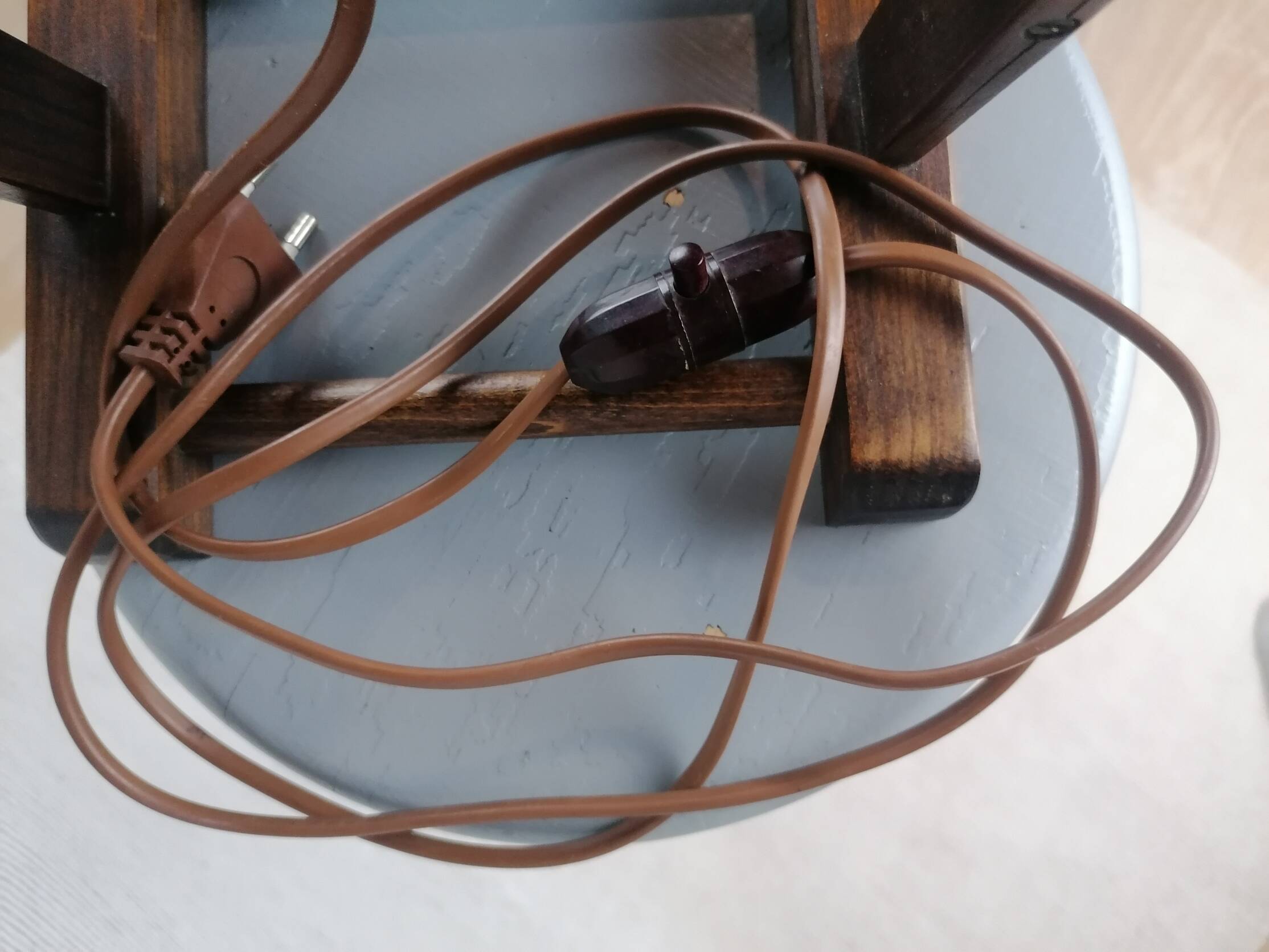 Lampe d'artiste vintage - Chevalet