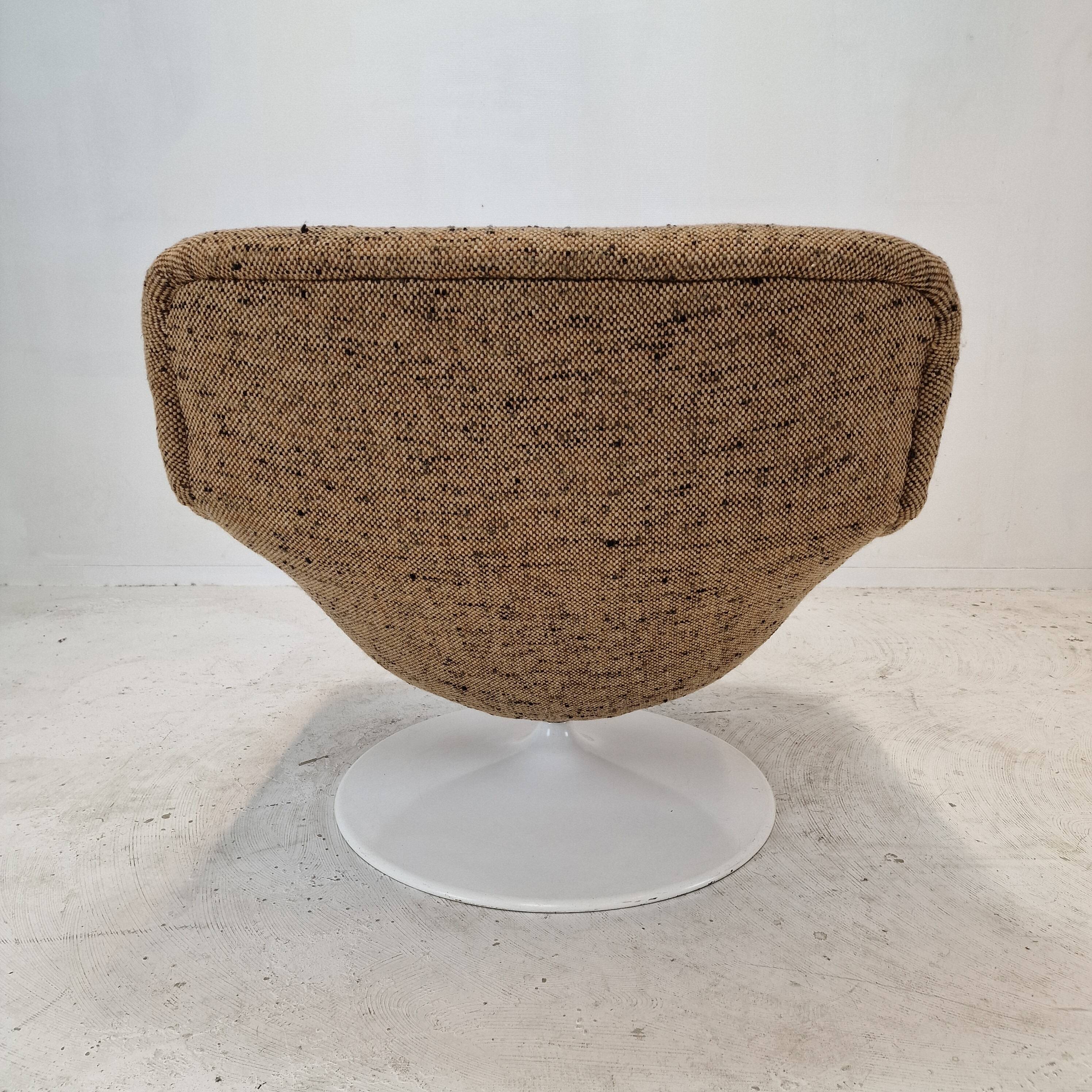 Midcentury F518 Lounge Chair by Geoffrey Harcourt for Artifort, 1970s