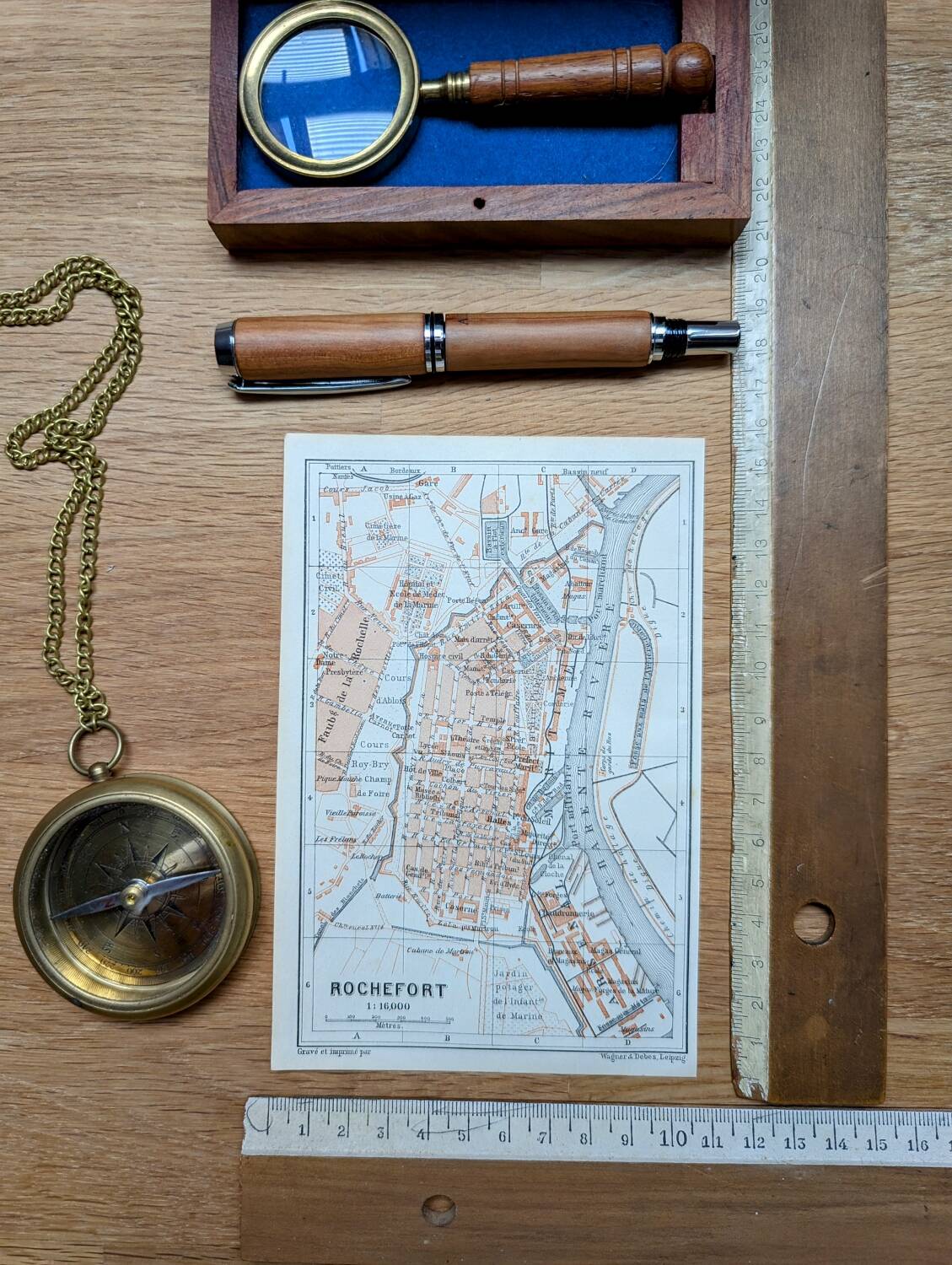 Printed in 1906, Rochefort, Charente-Maritime, France.