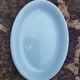 Semi-porcelain dish Céranord celadon green