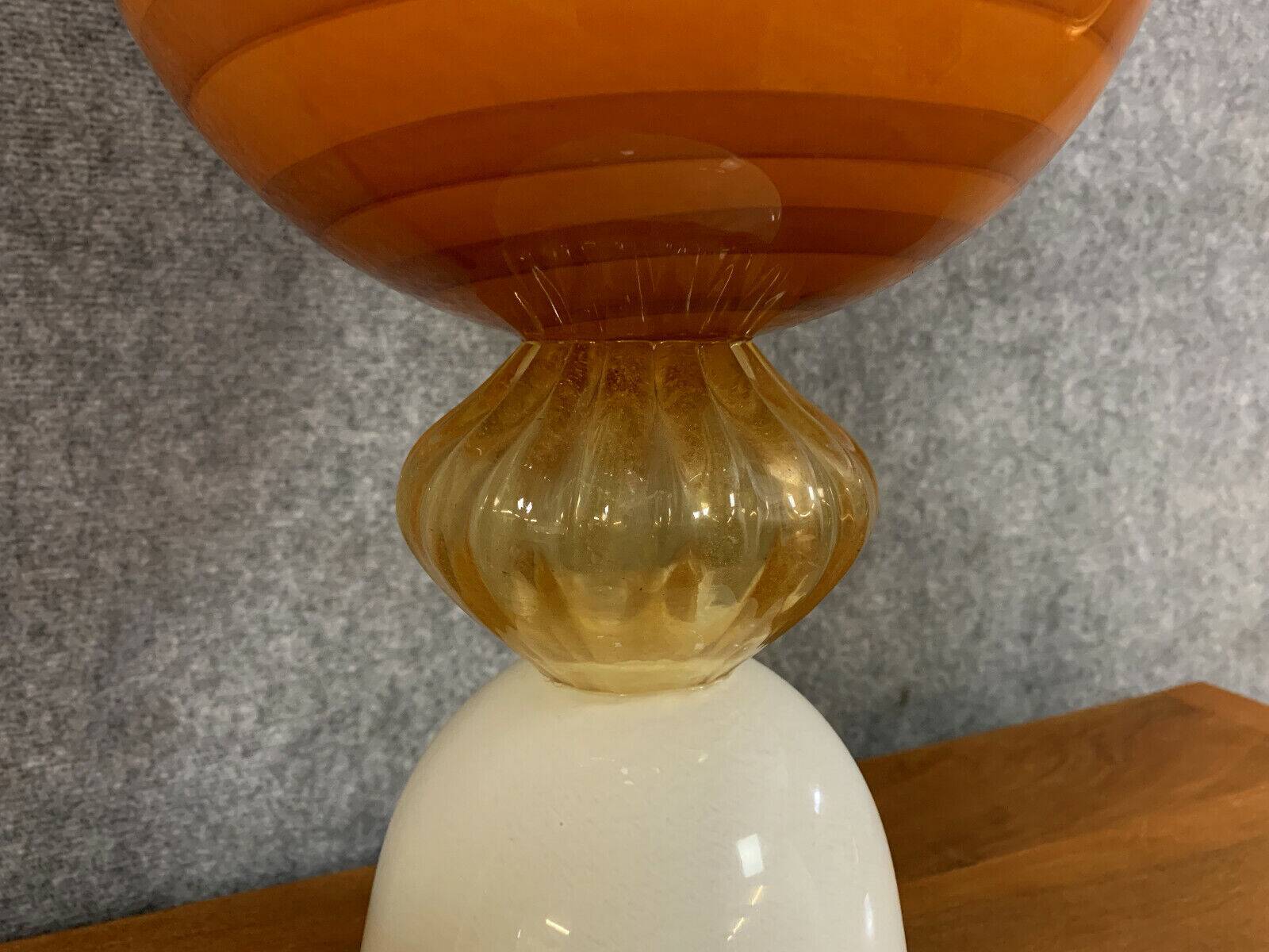Vase en verre de Murano