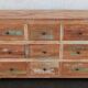 Old wooden chest of drawers 9 drawers